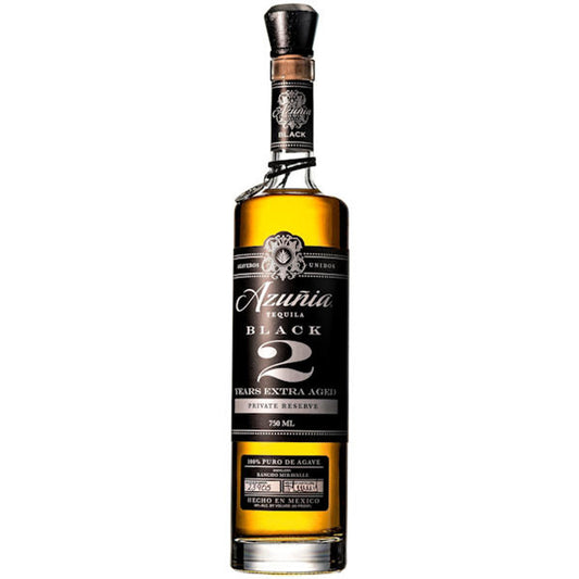 Azuñia Tequila Añejo Black 2 Years Aged