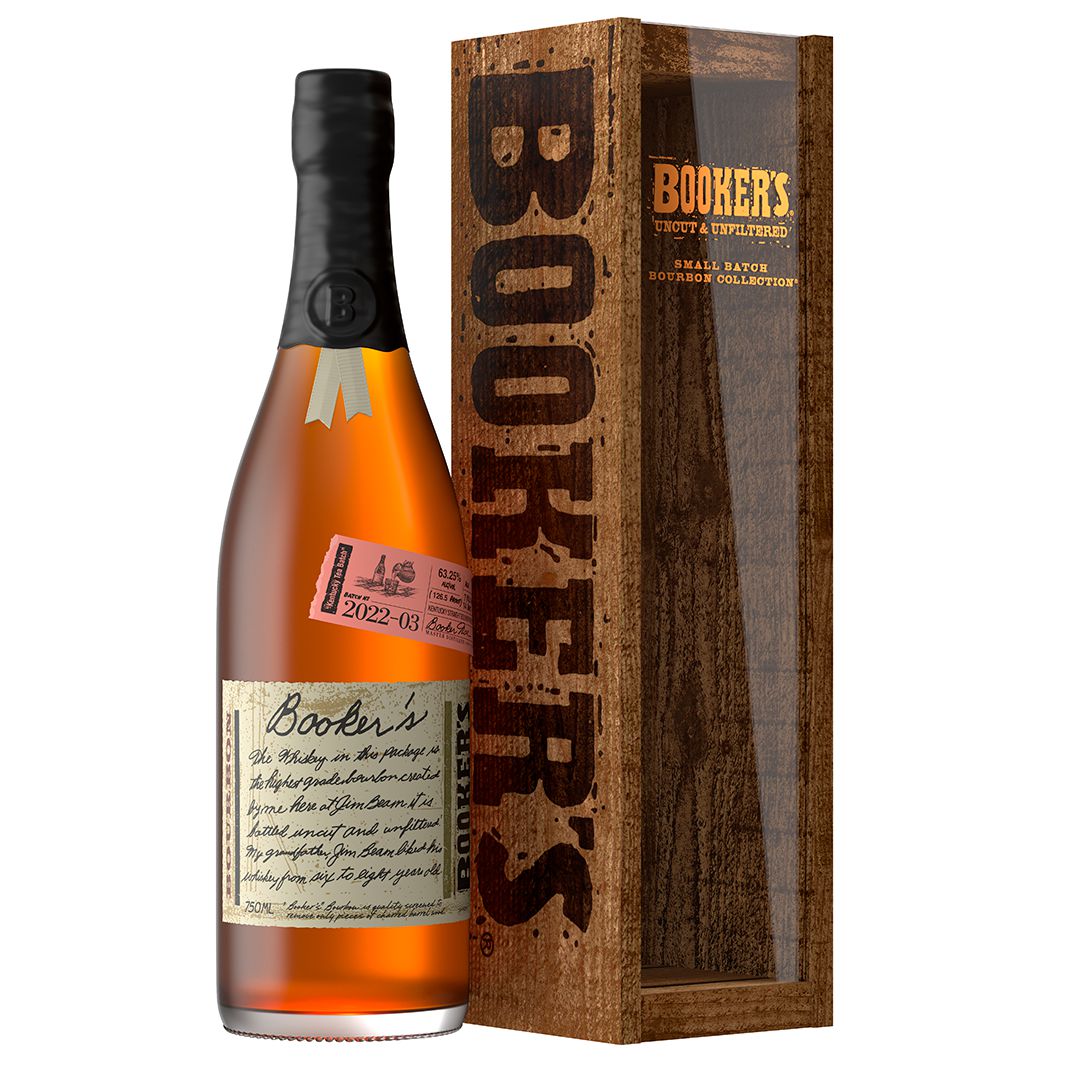 Booker's Uncut & Unfiltered Small Batch Bourbon "Kentucky Tea Batch" 2022-03