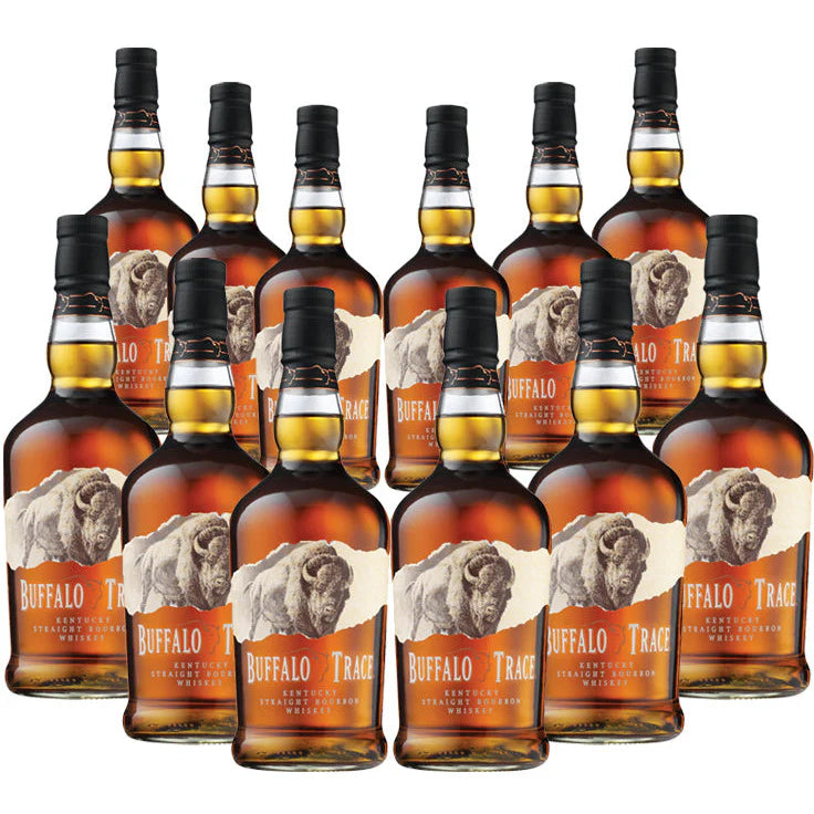 Buffalo Trace Bourbon 12-Bottle Bundle – Kentucky Straight Bourbon Whiskey