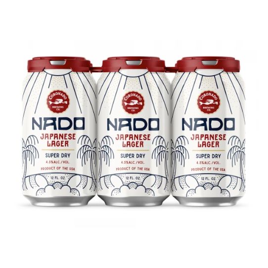 Coronado Brewing Nado Japanese Lager Super Dry