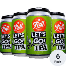 Fall Brewing Lets Go Ipa 12oz 6 Pack Cans