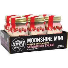 Ole Smoky White Chocolate Strawberry Cream Moonshine Mini