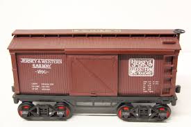 Jim Beam Box Car Bottle/Decanter - Jersey & Western Railway