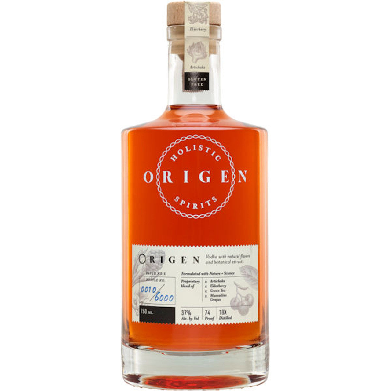 Holistic Spirits Origen Botanical Infused Vodka