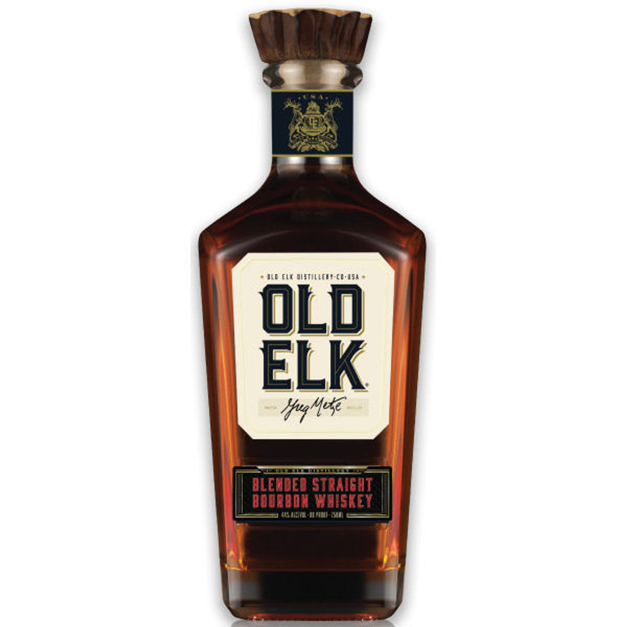 Old Elk Blended Straight Bourbon Whiskey