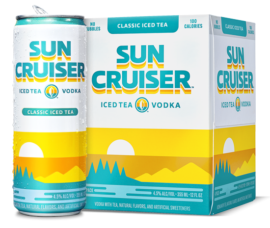 Sun Cruiser Classic Iced Tea Vodka 4 pack