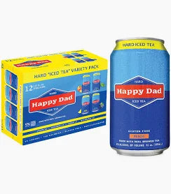 Happy Dad Ice Tea Variety Pack 12 Pack