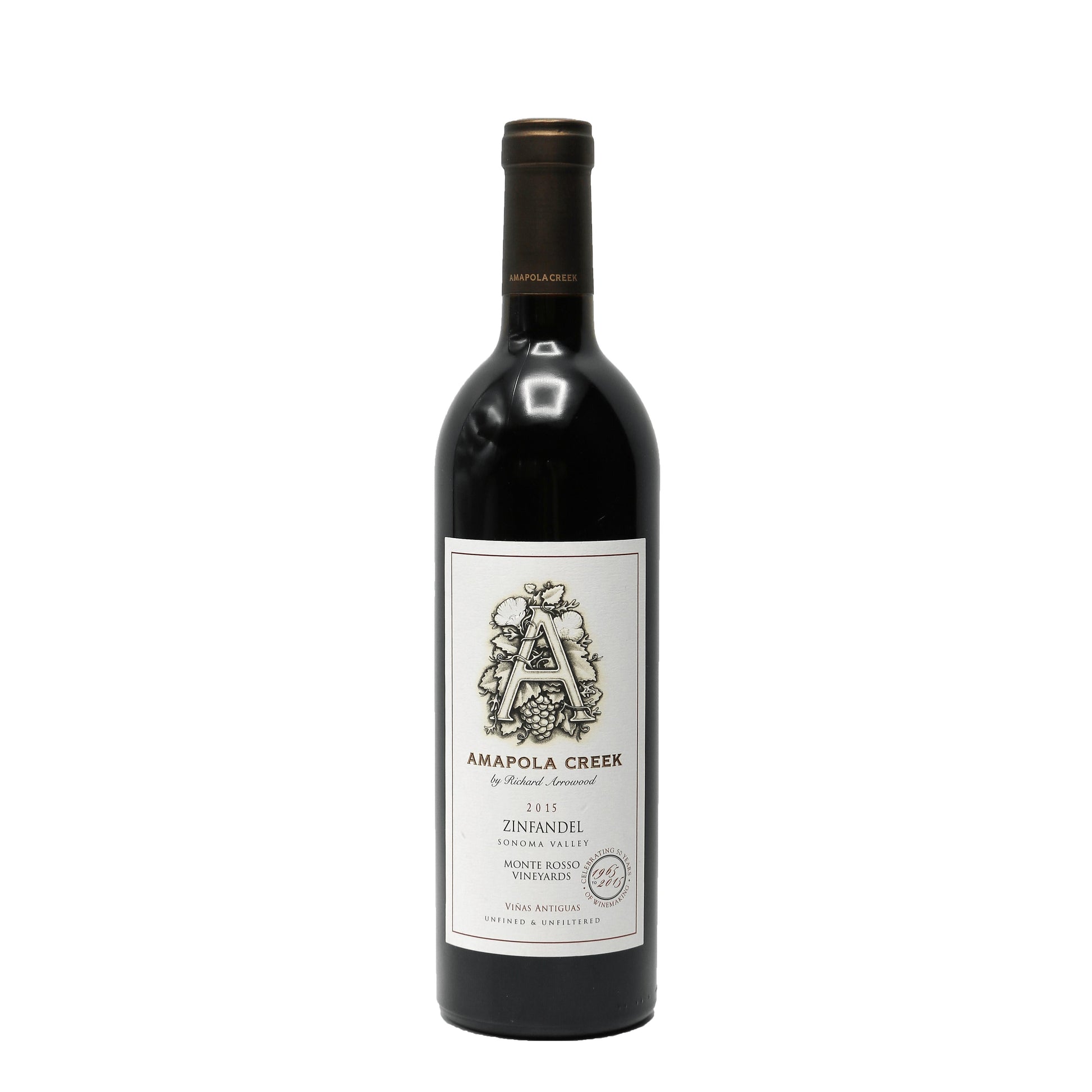 Amapola Creek Monte Rosso Valley 2015 Zinfandel