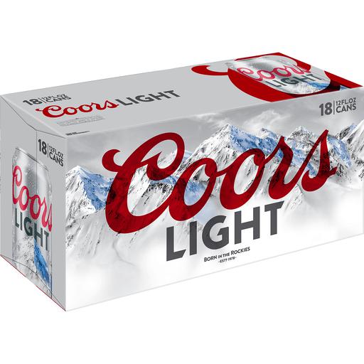 Coors Light 18 Pack
