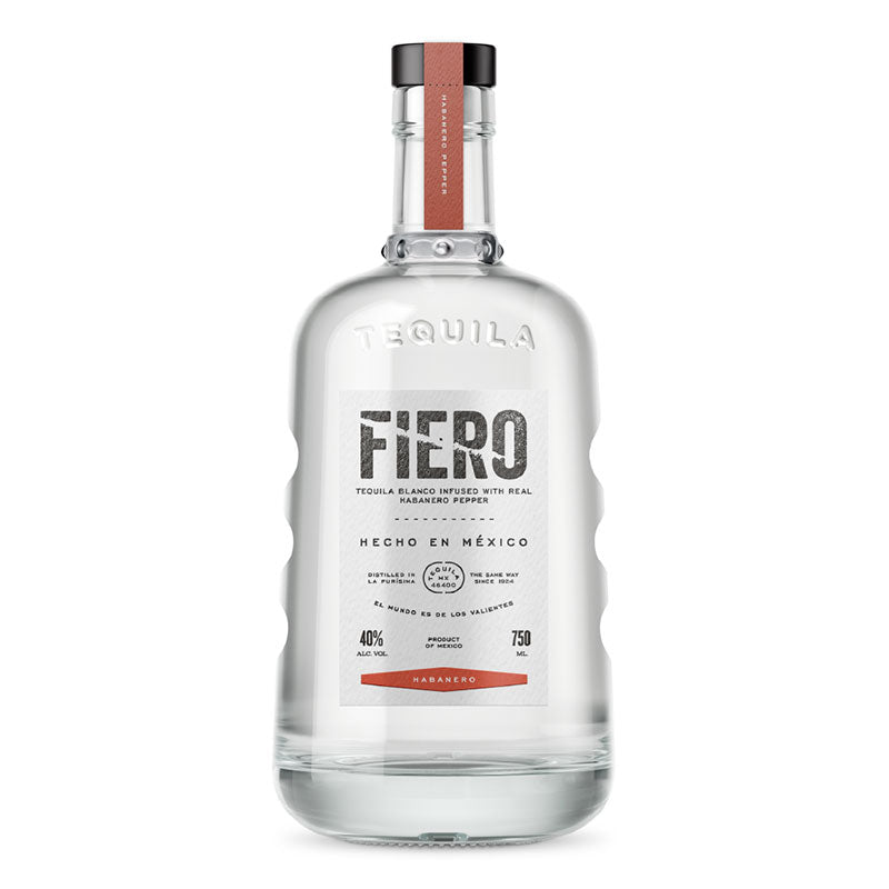 Fiero Tequila Blanco Infused with Real Habanero Pepper - Grapes & Hops Deli