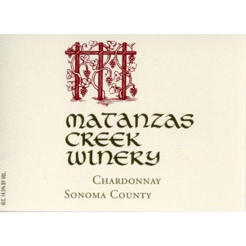 Matanzas Creek Sonoma county Chardonnay 2015