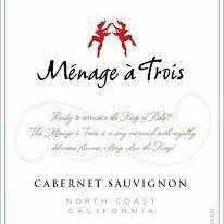 Menage A Trois Cabernet Sauvignon North Coast California 2019