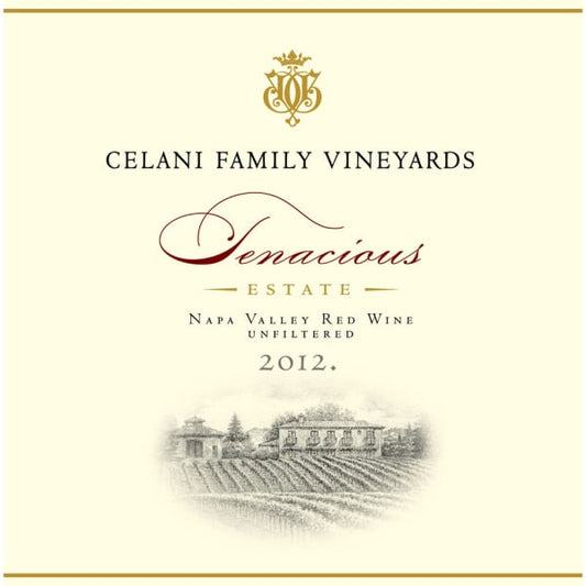 Celani Vineyards Tenacious 2012 Napa Valley