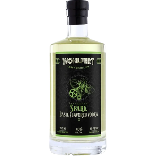 Wohlfert Spark Basil Flavored Vodka 750 Ml