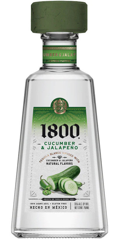 1800 Cucumber and Jalapeño Tequila