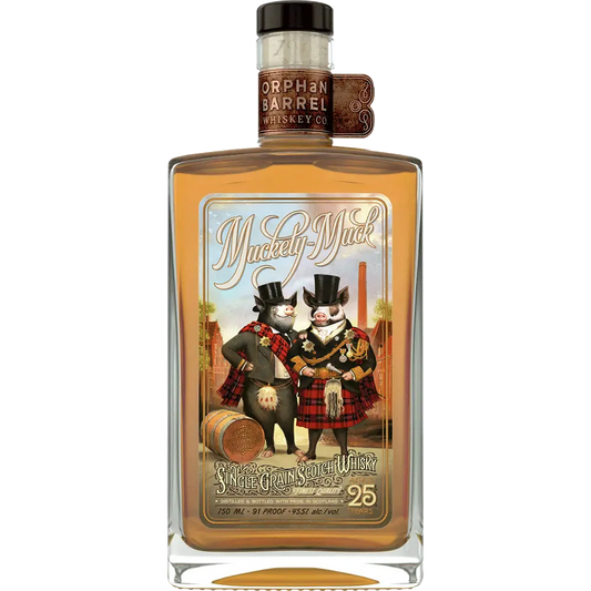 Orphan Barrel 'Muckety-Muck' 25 year Old Single Grain Scotch Whiskey 91 Proof