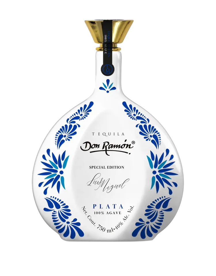 Don Ramón Tequila Plata Luis Miguel Special Edition Ceramic Collection