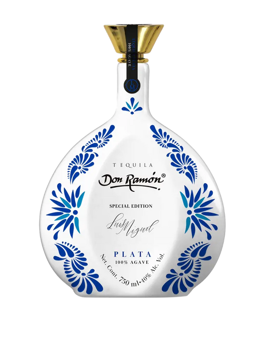 Don Ramón Tequila Plata Luis Miguel Special Edition Ceramic Collection