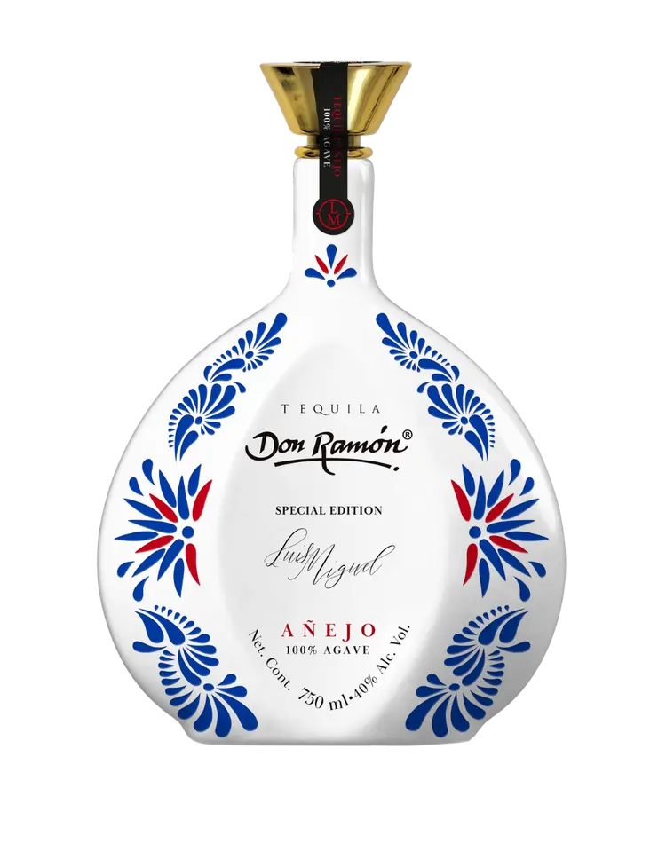 Don Ramón Tequila Añejo Luis Miguel Special Edition Ceramic Collection