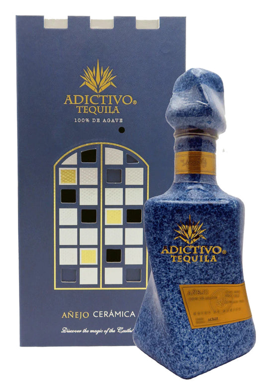 Adictivo Tequila Añejo Ceramica