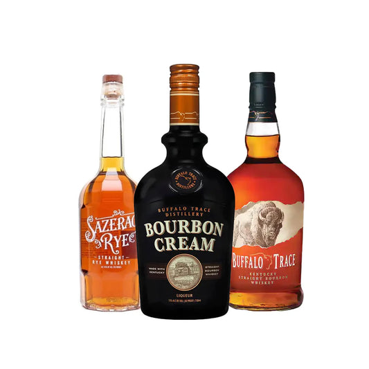 Buffalo Trace Discovery 3-Bottle Bundle – Bourbon, Bourbon Cream & Sazerac Rye