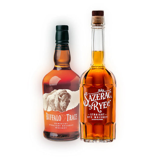 Buffalo Trace 2-Bottle Bundle – Buffalo Trace Bourbon & Sazerac Rye