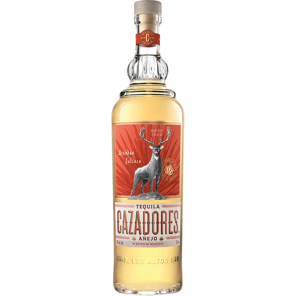 Cazadores Anejo Tequila bottle 