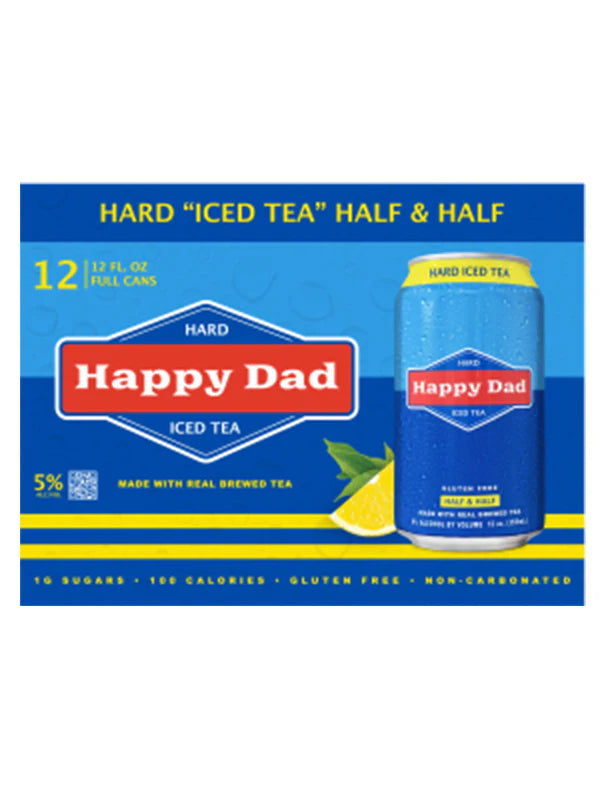 Happy Dad Hard Iced Tea Half & Half 12 Pack