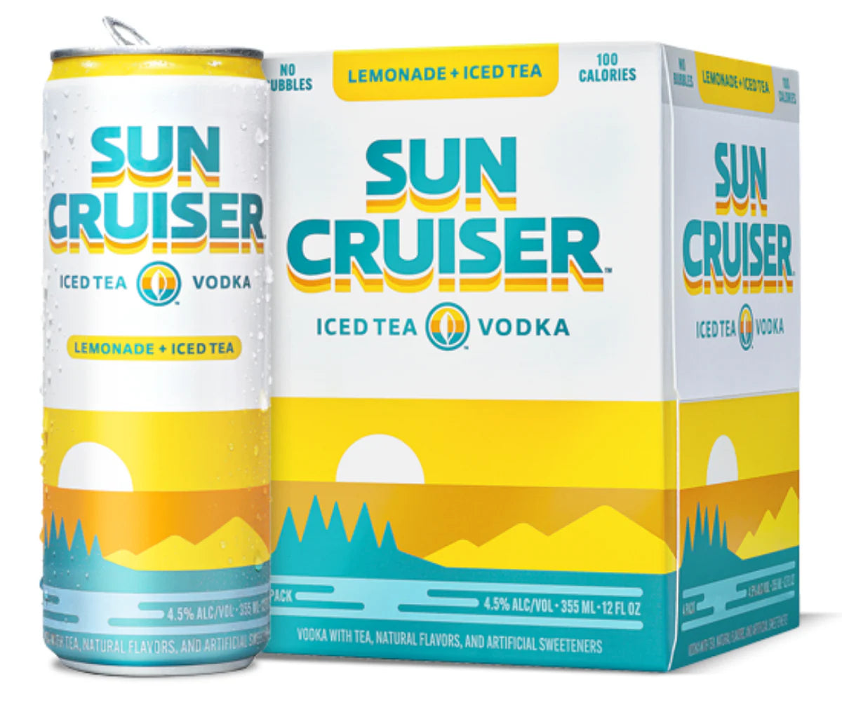 Sun Cruiser Lemonade Iced Tea Vodka 4 Pack