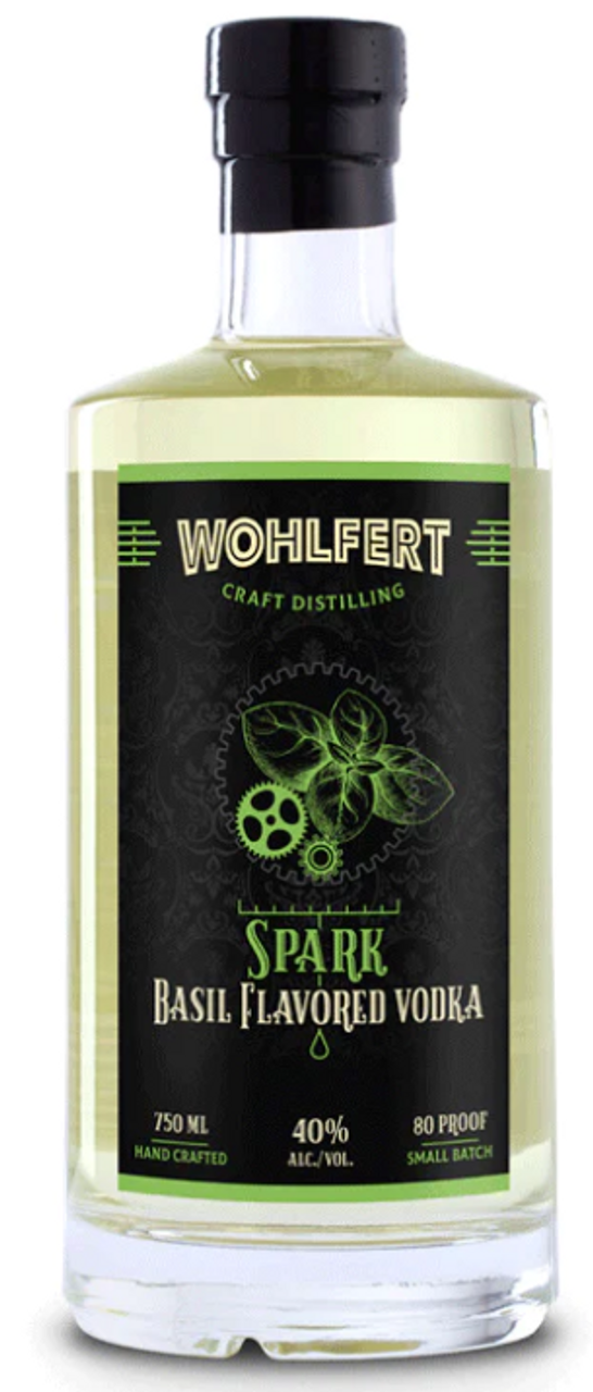 Wohlfert Spark Basil Flavored Vodka 750 Ml