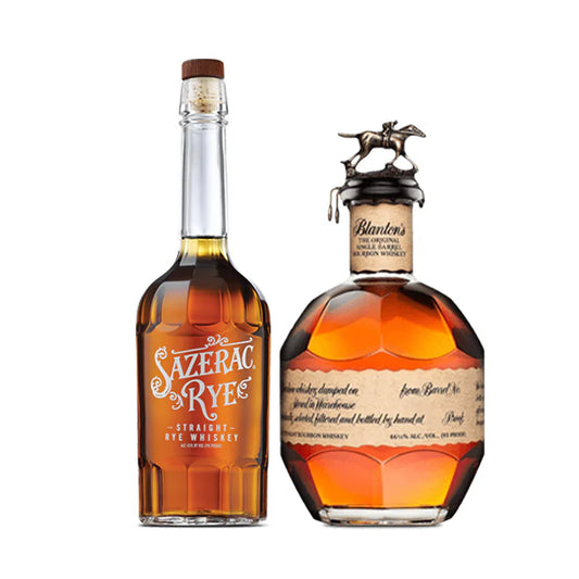 Blanton’s Single Barrel & Sazerac Rye – 2-Bottle Bourbon & Rye Bundle