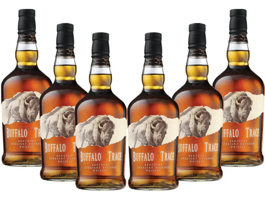Buffalo Trace Bourbon 6-Bottle Bundle – Kentucky Straight Bourbon Whiskey