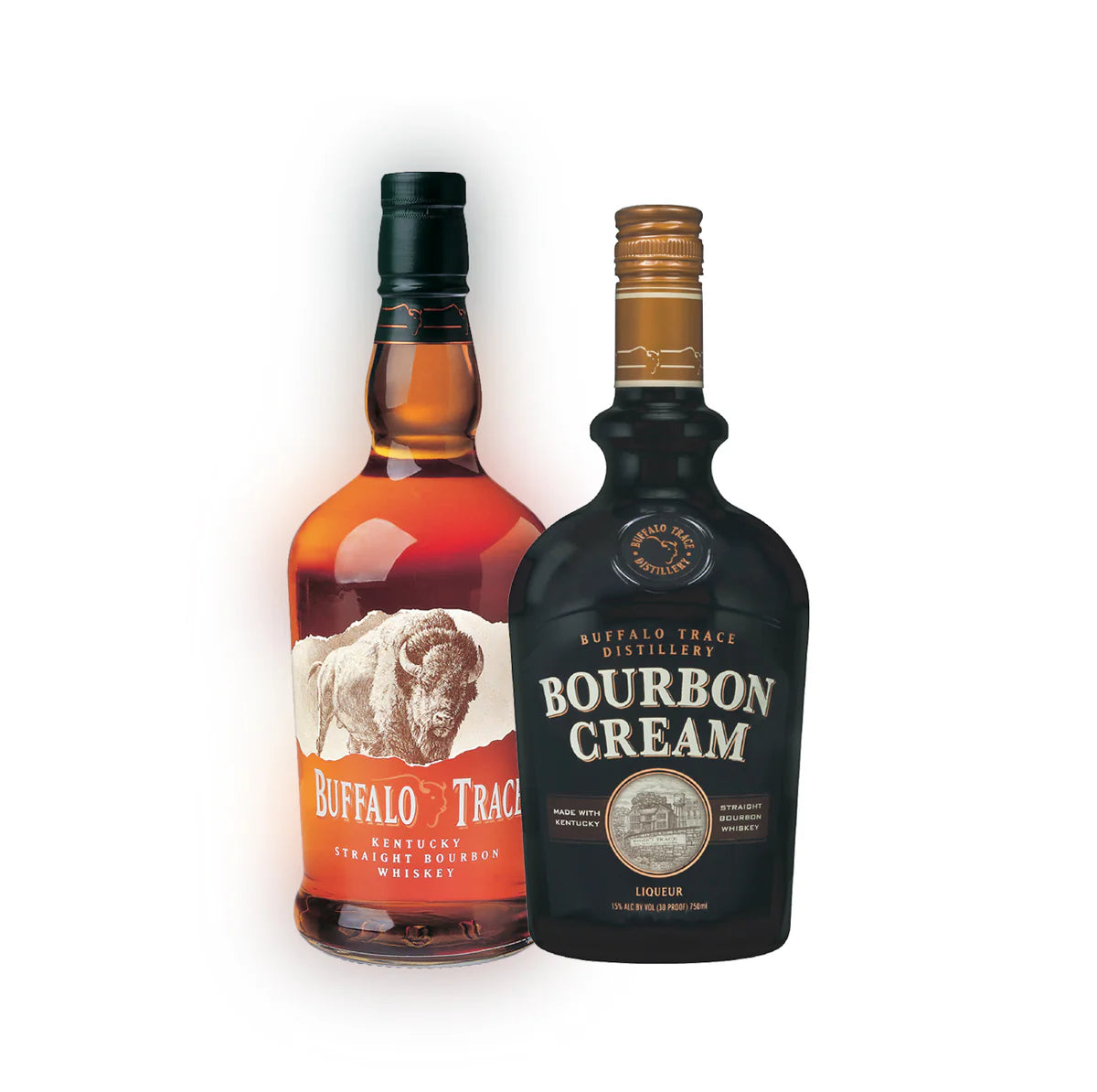 Buffalo Trace Cream 2-Bottle Bundle – Buffalo Trace Bourbon & Bourbon Cream
