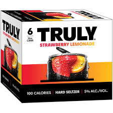 Truly Hard Seltzer Strawberry Lemonade