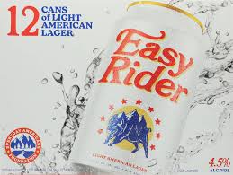 Easy Rider Light American Lager Beer 12 Pack