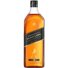 Johnnie Walker Black Label 12 Year Old Blended Scotch Whisky 1.75L