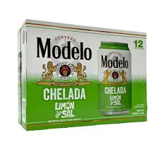 Modelo Chelada Limon y Sal 12 pack