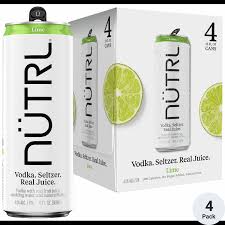 Nutrl Lime Vodka Hard Seltzer