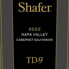 Shafer 2022 TD-9 Cabernet Sauvignon Napa Valley