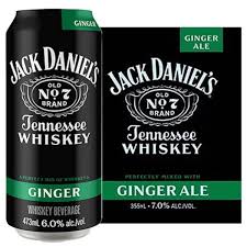Jack Daniel's Whiskey & Ginger Ale