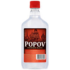 Popov Vodka 80 Proof