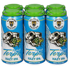 Belching Beaver Brewery Tropical Terps Hazy IPA Cans