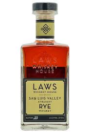 Laws San Luis Valley Straight Rye Whiskey