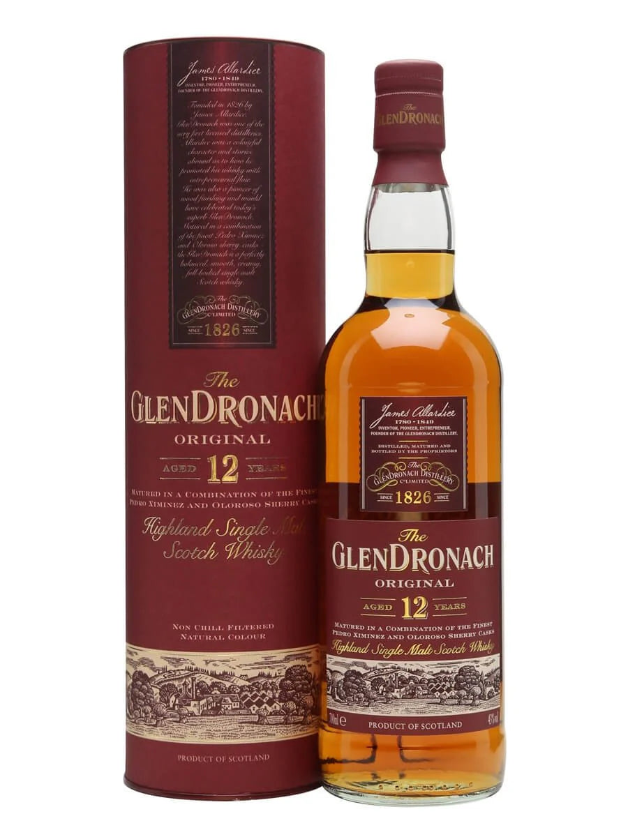 The GlenDronach 12 Years Highland Single Malt Scotch Whisky