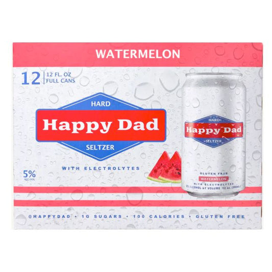Happy Dad Hard Seltzer Watermelon