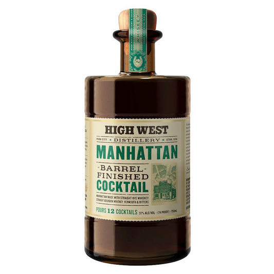 High West Manhattan Barrel Finished Cocktail