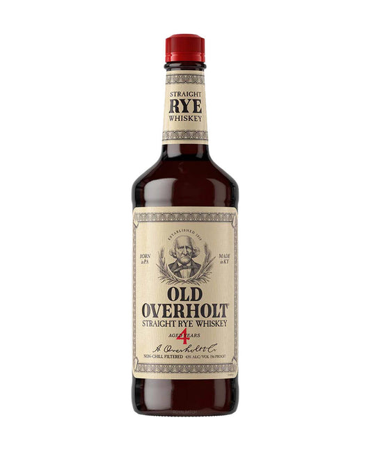 Old Overholt Straight Rye Whiskey Aged 4 Years 1L