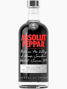 Absolut Peppar Vodka
