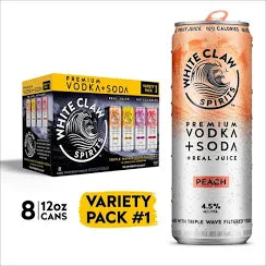 White Claw Vodka + Soda Variety Pack No. 1