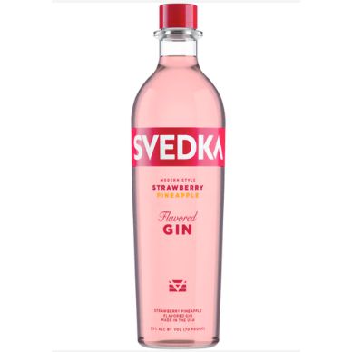 Svedka Modern Style Strawberry Pineapple Flavored Gin